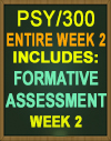 psy/300 Week 2 Formative Assessment